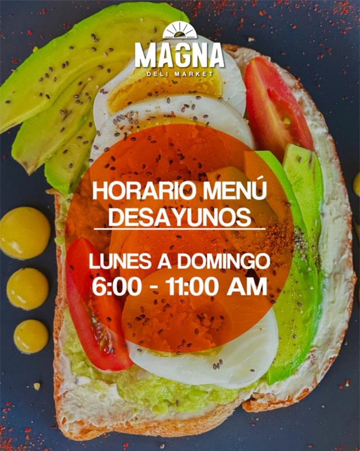Arte de campaña para Magna Deli Market